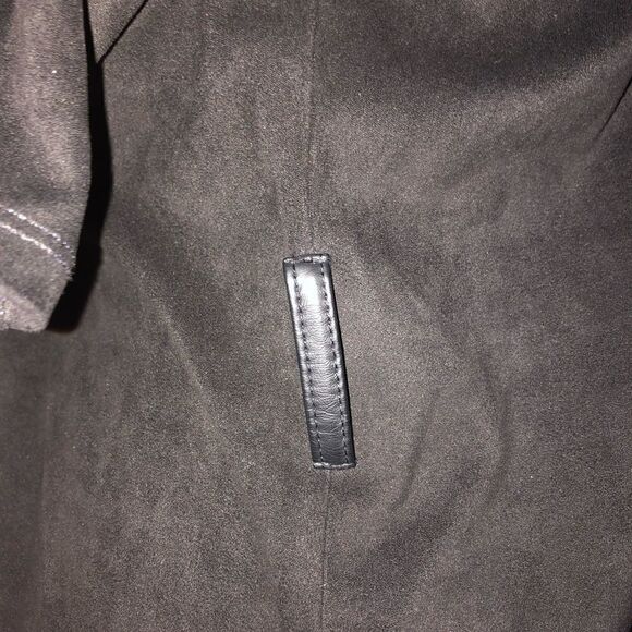 Zara midi dress with leather belt loops size small fits like an 8 ✨ oversized ✨ - Picture 3 of 7